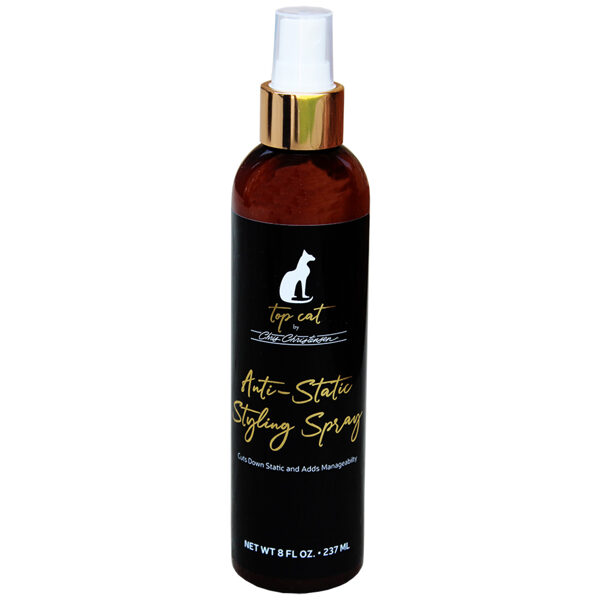 CHRIS CHRISTENSEN Top Cat Anti-Static Spray, 237ml - sprejs pret kažoka elektrizēšanos
