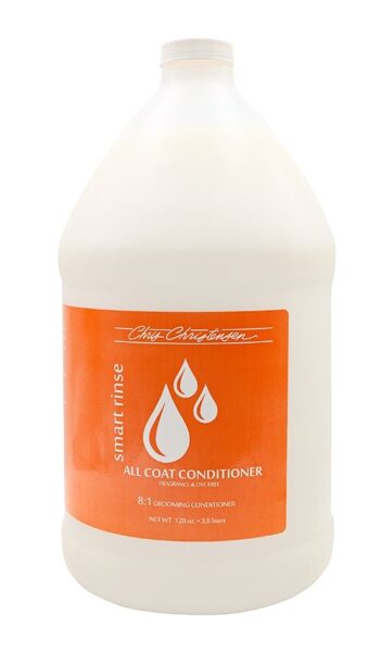 Chris Christensen SmartRinse All Coat conditioner, 3.8L - kondicionē un mitrina, lai nomierinātu sausu, kairinātu ādu un apmatojumu