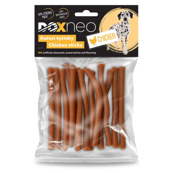 DOXNEO Chicken Sticks - dog treats, 100g