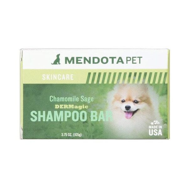 DERMagic Organic Shampoo Bar - Chamomile Sage, 105 g - freshness
