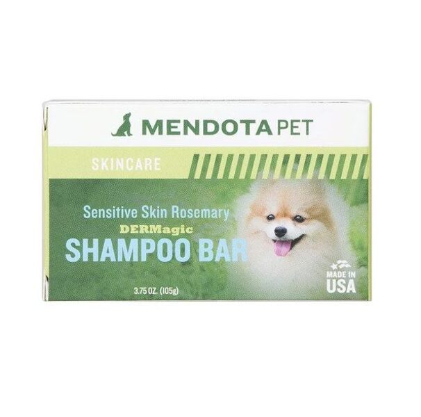 DERMagic Organic Shampoo Bar - Sensitive Skin Rosemary, 105 g - jutīgai ādai