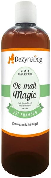 Dezynadog De-Matt Magic Shampoo, 500 ml - atšķetina savēlumus un mitrina spalvu