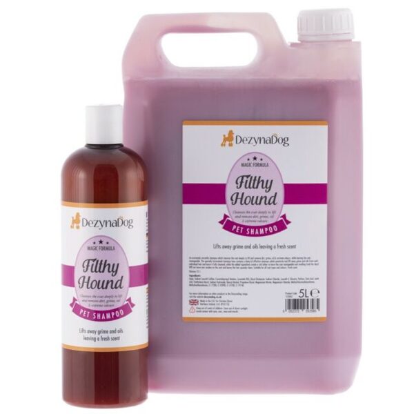 Dezynadog Filthy Hound Magic Shampoo, 5000 ml - lifts away grime and oils leaving a fresh scent