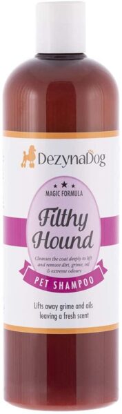 Dezynadog Filthy Hound Magic Shampoo, 500 ml - lifts away grime and oils leaving a fresh scent