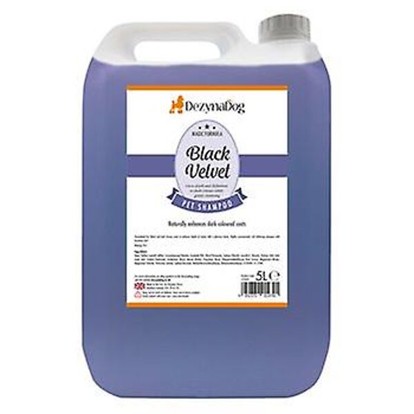 Dezynadog Magic Formula Black Velvet Magic Shampoo, 5000 ml - naturally enhances dark coloured coats