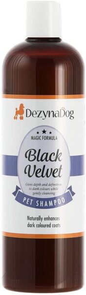 Dezynadog Magic Formula Black Velvet Magic Shampoo, 500 ml - naturally enhances dark coloured coats