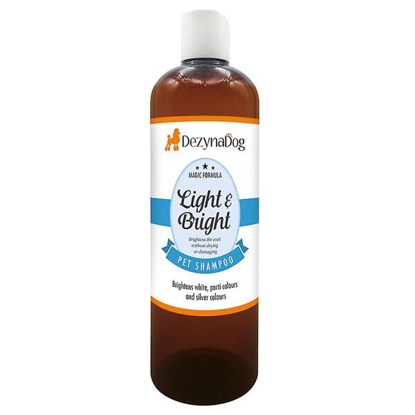 Dezynadog Magic Formula Light & Bright Shampoo, 500 ml - brightens white, parti colours and silver colours