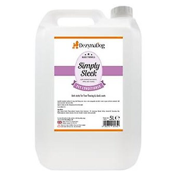 Dezynadog Magic Simply Sleek Conditioner, 5000 ml - anti-static for free flowing & sleek coats