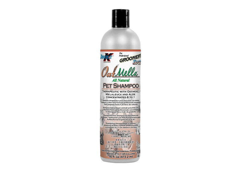 Double K OatMella Shampoo, 473 ml - ārstnieciskais šampūns dabīgai ādas nomierinai 