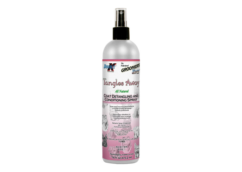 Double K Tangles Away Conditioner, 473 ml - sprejs savēlumu atšķetināšanai