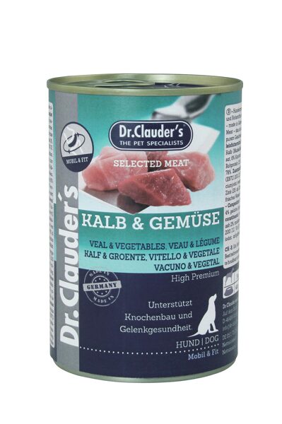 Dr.Clauder's Mobil&Fit Selected Meat VEAL&VEGETABLES 400g