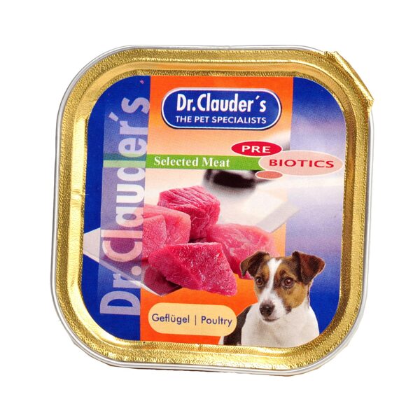 Dr.Clauder's PreBiotics Selected Meat POULTRY 100g