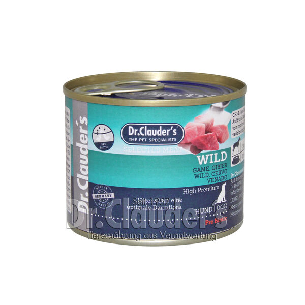 Dr.Clauder's PreBiotic Selected Meat WILD 200g