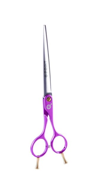 Ножницы для грумеров G-POINT *Asian* 7.0 straight scissors, 17.70 cm - прямые ножницы