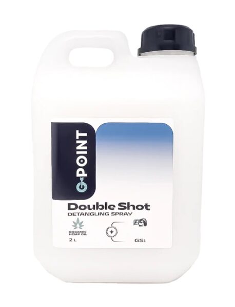 G-POINT Double Shot Detangling Spray, 2000 ml - sprejs ķemmēšanai un savēlumu atšķetināšanai
