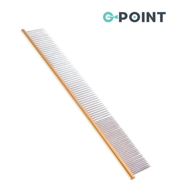 G-POINT comb Nr. 3 - Gold - 24,5 cm with 3,5 cm pins