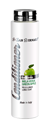 Iv San Bernard Traditional Plus Green Apple Conditioner, 300 ml - sulfate free conditioner gives softness to long-haired coats