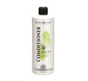 Iv San Bernard Green Apple Conditioner, 500 ml - gives softness and shine to long-haired coats