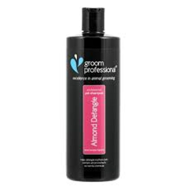 Groom Professional Almond De-Tangling Shampoo, 450 ml - vieglākai kopšanai un savēlumu atšķetināšanai