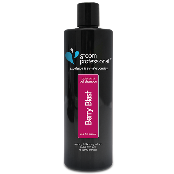 Groom Professional Berry Blast Shampoo, 450 ml - attīrošs šampūns, kas piešķir dziļi tīru spīdumu 