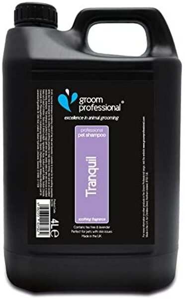 Groom Professional Tranquil Shampoo, 4000 ml - успокаивающий шампунь, снимает зуд и дезодорирует