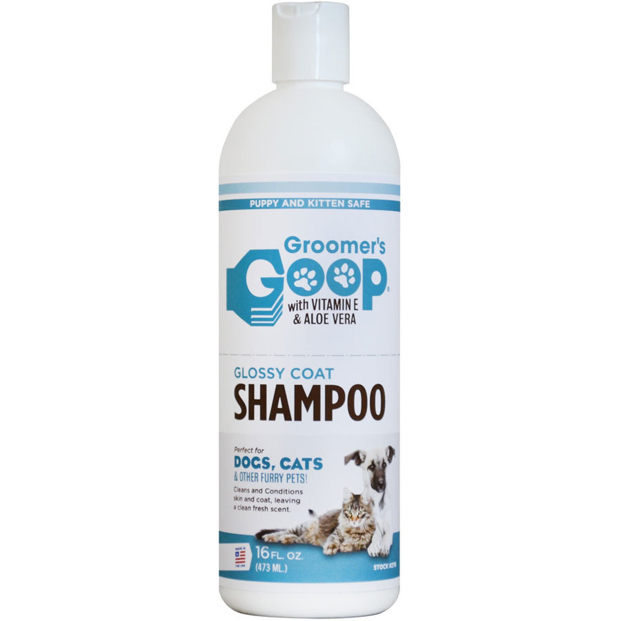Groomer`s Goop Glossy Coat Pet Shampoo, 473 ml - шампунь для всех типов шерсти