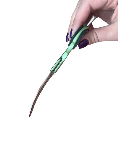 Šķēres grumeriem - Birma PETS Asian Style Scissors, 6`` (25 grādi)  16 cm