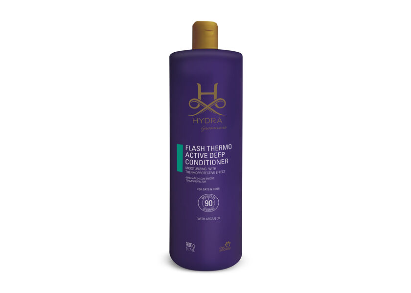 Hydra Groomers Flash Thermo Active Deep Conditioner, 900ml - FOR PROFESSIONALS, for quick hydration of the coat for dogs and cats