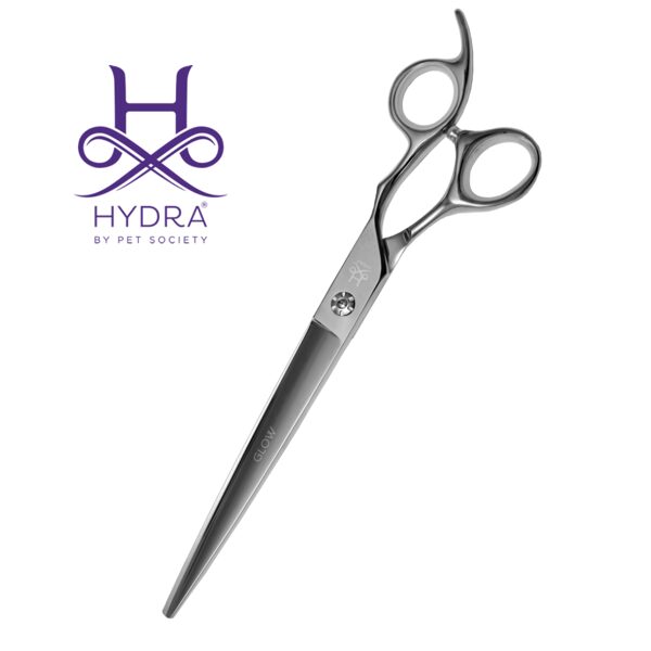 Hydra GLOW Straight Scissors - 8` inch