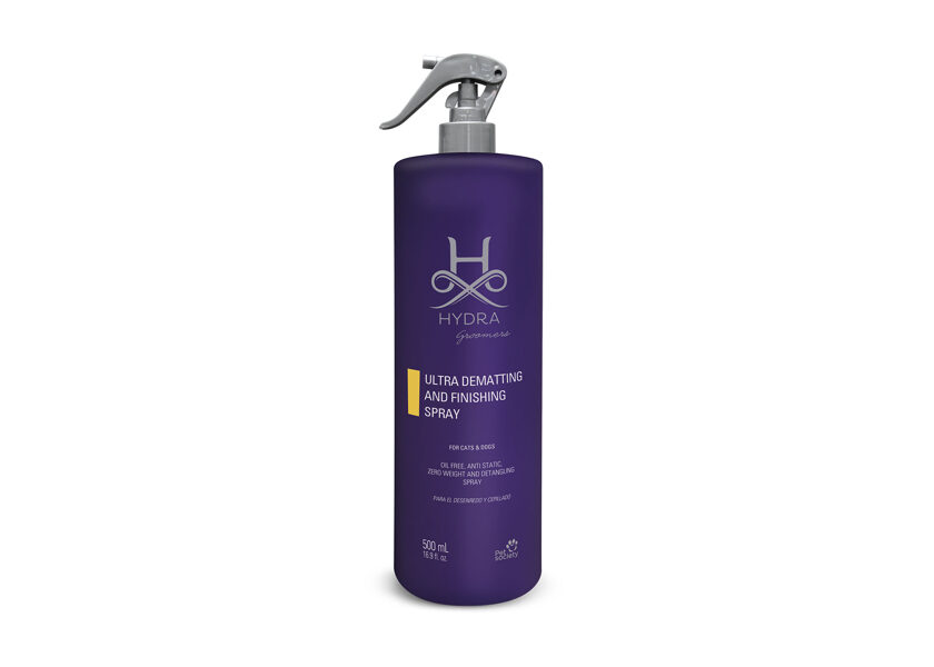 Hydra Groomers Ultra Dematting and Finishing Spray, 500 ml - ДЛЯ ПРОФЕССИОНАЛОВ, для расчёсывания, распутывания колтунов, блеска и мягкости