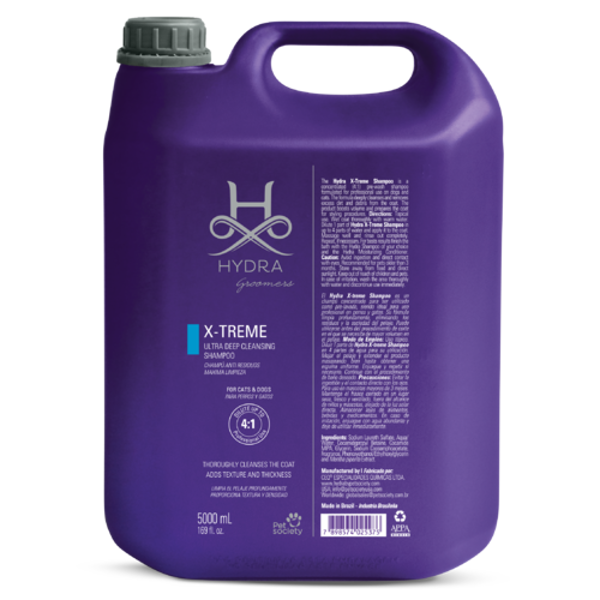 Hydra Groomers X-treme Deep Cleansing / Clarifying Shampoo Gallon, 5000 ml - PROFESIONĀĻIEM, dziļi attīrošs šampūns