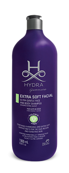 Hydra Groomers Extra Soft Facial and Full Body Hypo Shampoo, 1000 ml - PROFESIONĀĻIEM, hipoalerģisks maigs šampūns