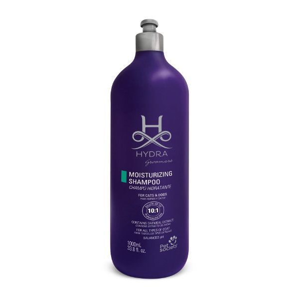Hydra Groomers Moisturizing Shampoo, 1000 ml - PROFESIONĀĻIEM, mitrinošs šampūns visiem mēteļiem visiem kaķiem un suņiem
