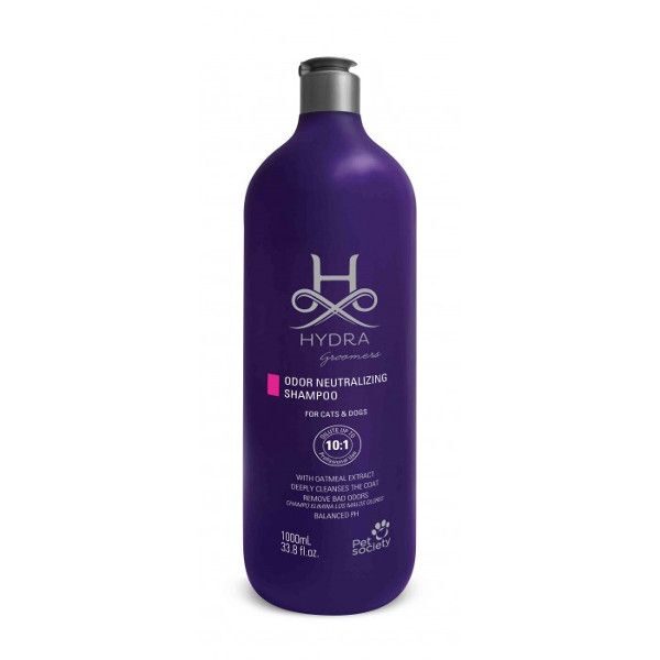 Hydra Groomers Odor Neutralizing Shampoo, 1000 ml - PROFESIONĀĻIEM, neitralizējošs šampūns visiem kaķiem un suņiem