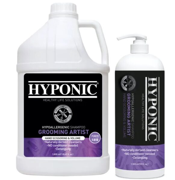 HYPONIC Hypoallergenic Hand Scissoring & Volume Shampoo, 3800ml 