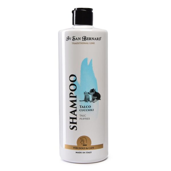 Iv San Bernard Talc Shampoo, 1000 ml - shampoo for puppies and kittens