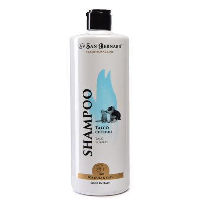 Iv San Bernard Talc Shampoo, 500 ml - šampūns kaķēniem un kucēniem