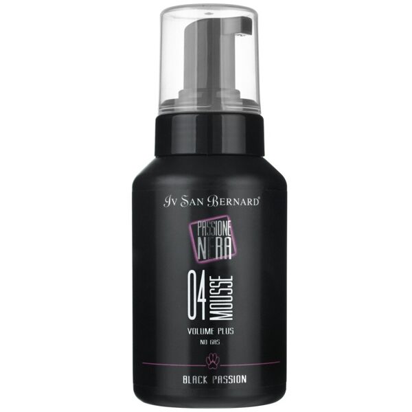 Iv San Bernard Black Passion 04 No Gas Mousse 250ml - a mousse that increases the volume of the coat