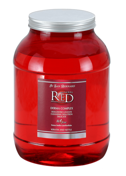 Iv San Bernard Red Mineral Derma Complex – Cleansing Solution, 3000 ml - maigs attīrošs šampūns visiem kažoku tipiem