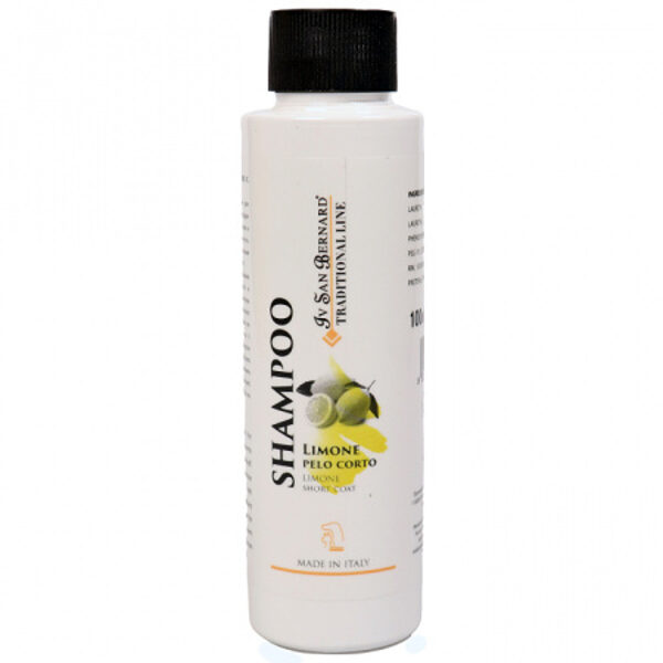 Iv San Bernard Lemon Shampoo, 500 ml - softens and helps prevent dandruff, short-haired pets