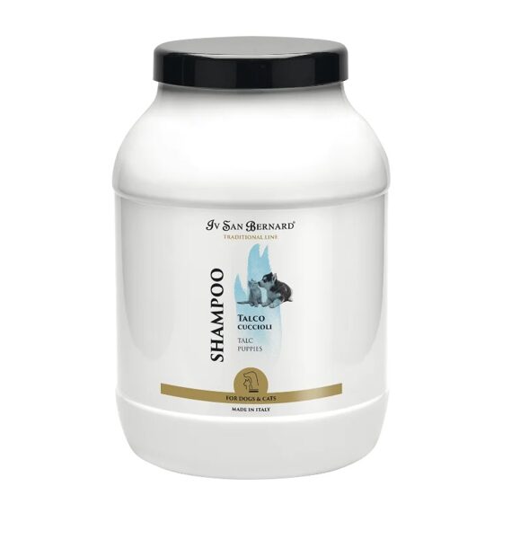 Iv San Bernard Talc Shampoo, 3000 ml - šampūns kaķēniem un kucēniem
