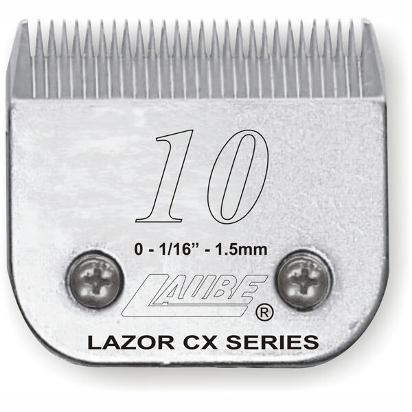 Clippers blade Laube CX # 10 - 1.5mm