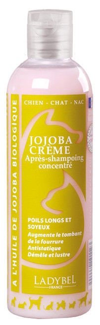 Ladybel Jojoba Creme, 200 ml - hydrating and detangling conditioner with jojoba oil