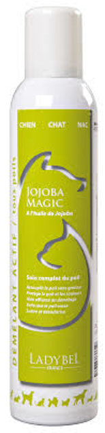Ladybel Jojoba Magic, 300 ml - savēlumu atšķetinošs un mitrinošs spalvas kopšanas aerosols