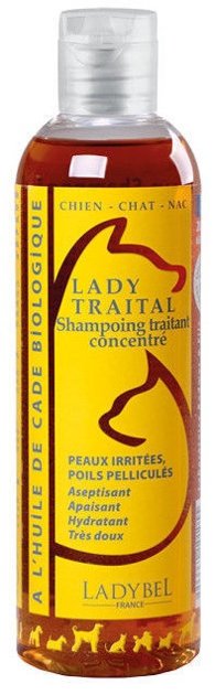 Ladybel Lady Traital Shampoo, 200 ml - efektīvs pret blaugznām, dermatītu, ekzēmu
