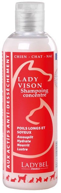Ladybel Lady Vison Shampoo, 200 ml - shampoo with mink oil, softens, gives shine