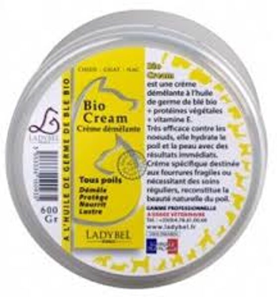 Ladybel Wheat Germ Oil Conditioner BIO CREME, 450 g - humidification, restoration and restructuring