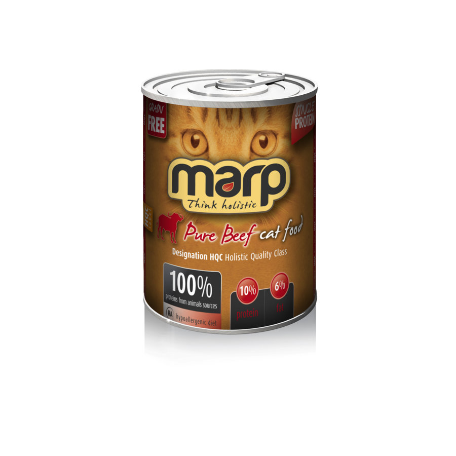 Marp Think Holistic Pure Beef Cat food - Bifelis, 400 g