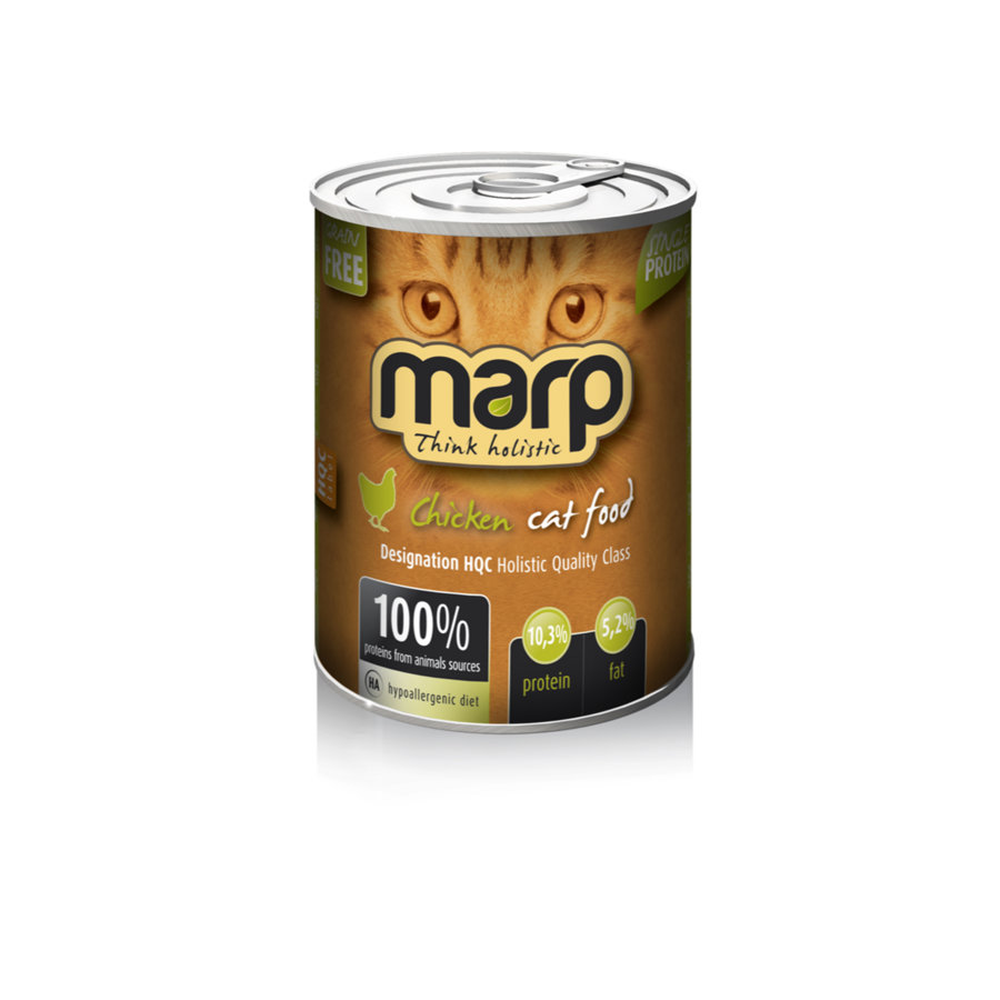 Marp Think Holistic Pure Chicken Cat Food - Vista, 400 g