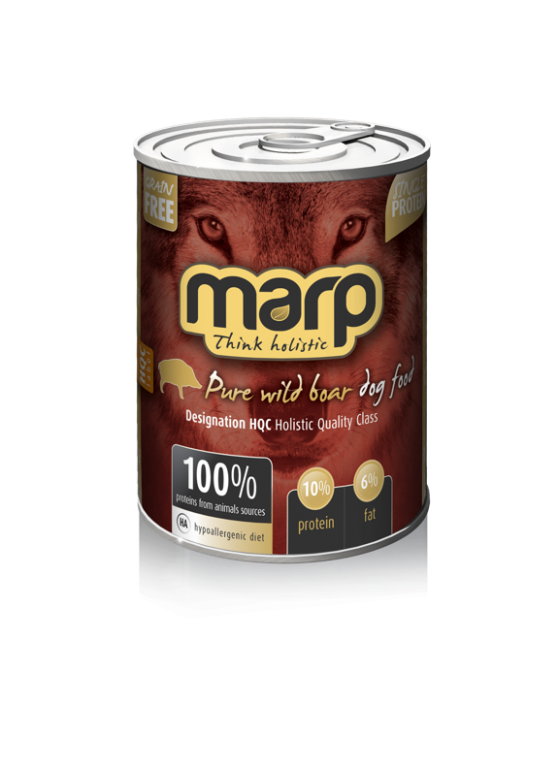 Marp Think Holistic Pure Wild Boar- Meža cūka, 400 g
